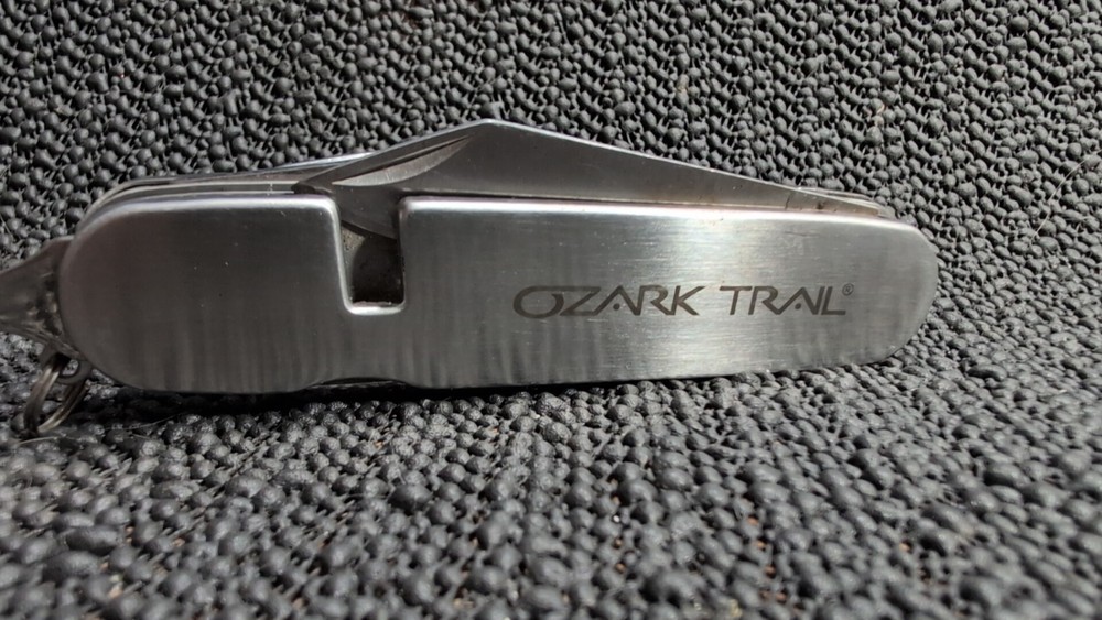 Ozark Trail multi tool camping boy scout fold knife spoon fork