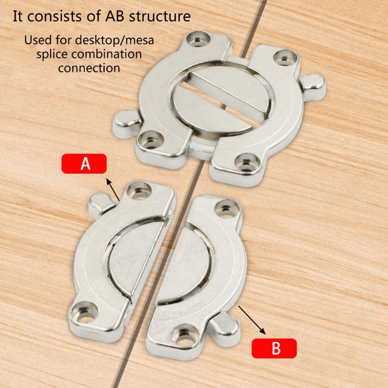 Table Buckle Board Fastener Simple Assembly Hardware Combination Joint for DIY