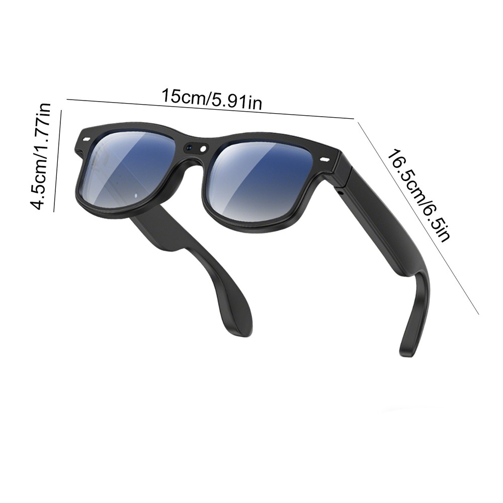 AI Smart Glasses with Camera Bluetooth Open-Ear Audio | Ray-Ban Meta Alternative