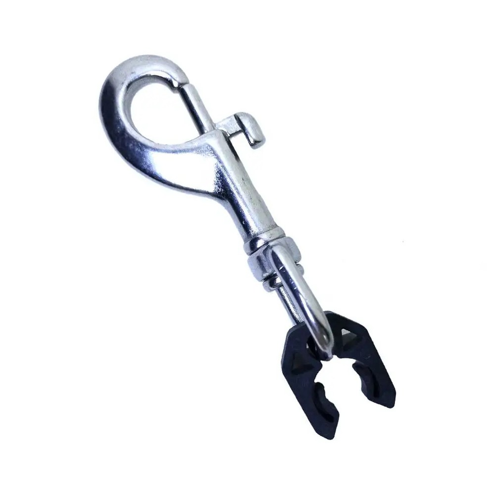 2pc Diving QR Pipe with Clip Hose Holder Clip BCD Hose Second Stage Fixed Hook