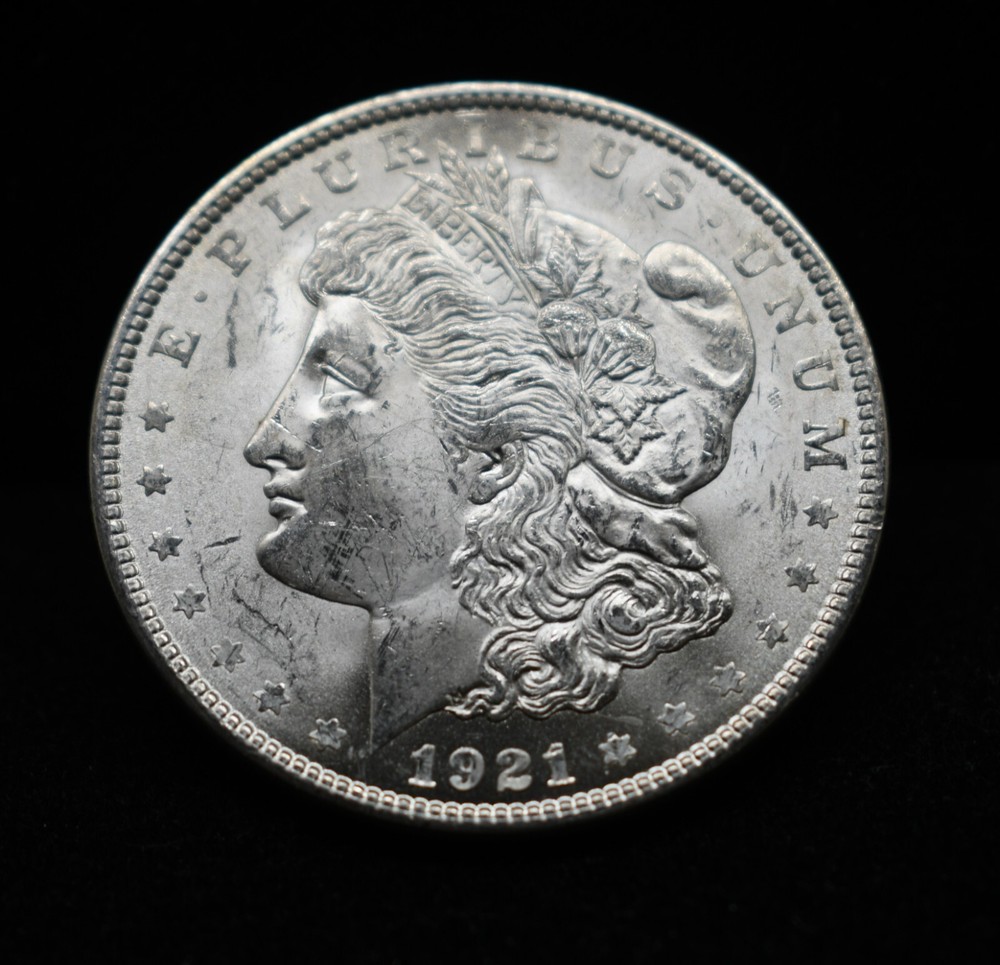 1921 Morgan Silver Dollar #EB12399