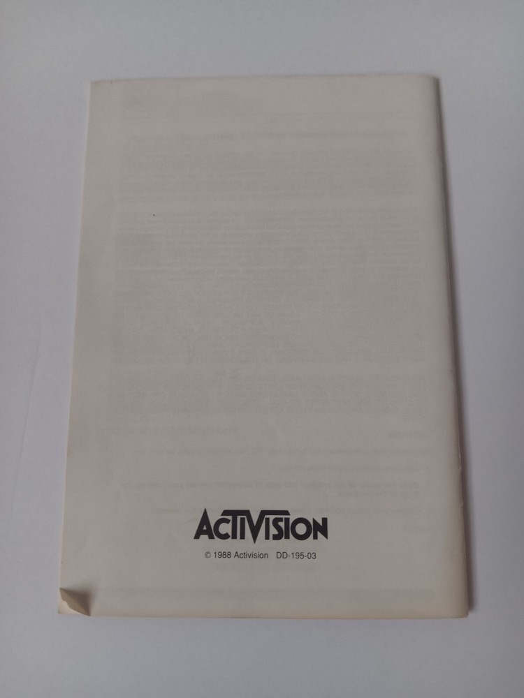 Commodore 64/128 F-14 Tomcat Players Guide Users Manual Activision