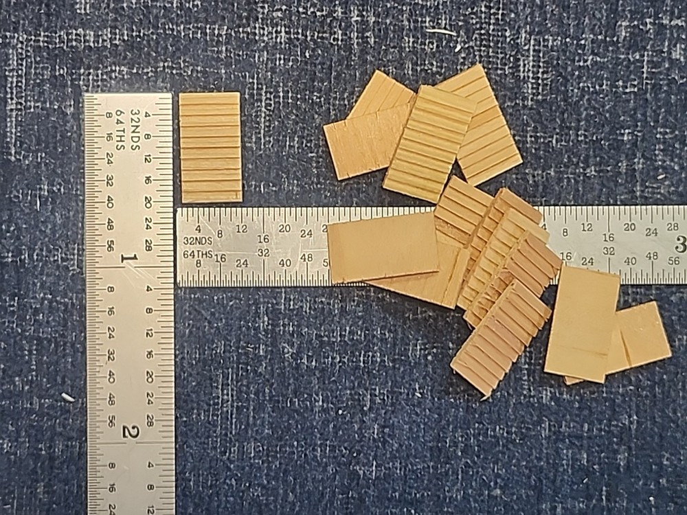 Campbell Sugar Pine Lumber Combo Pack, Lap siding, Doors & Windows, HO Scale