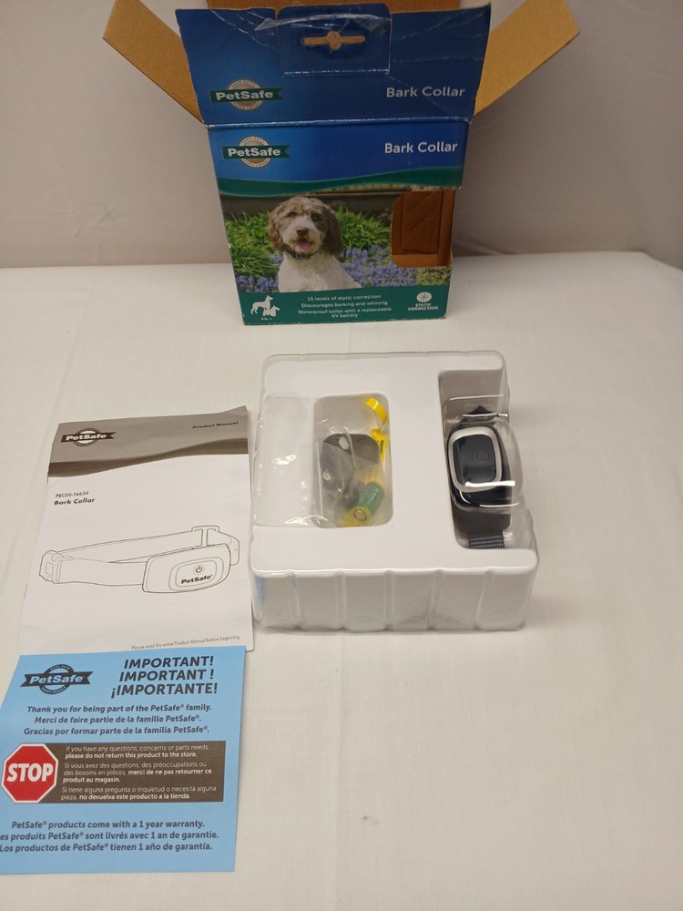 PetSafe Bark Collar Control Dog 8 lbs and Up Static Correction PBC00-1663 NEW