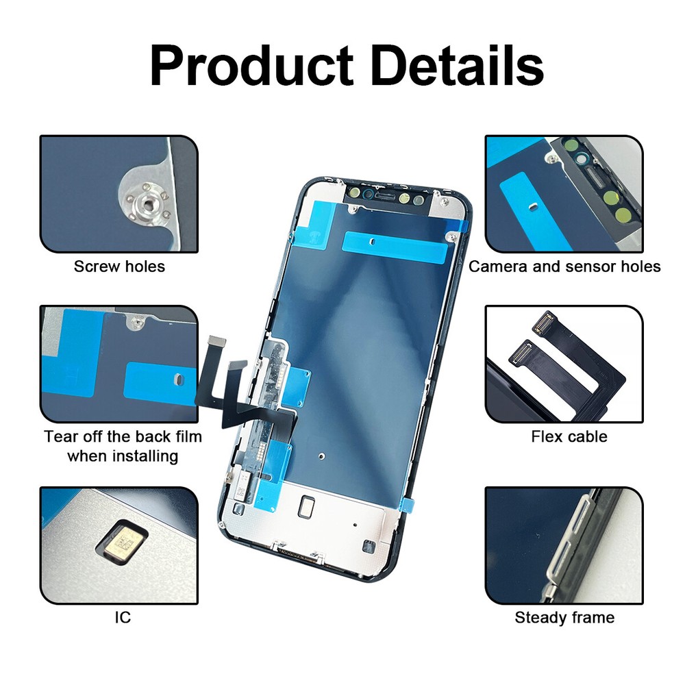For iPhone 11 Quality Premium COF LCD Screen Display Digitizer Replacement Kit
