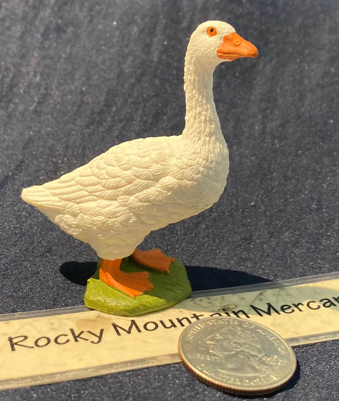 Schleich goose white 13799 RETIRED Chicken Guardian Barnyard Poultry FARM -NEW-
