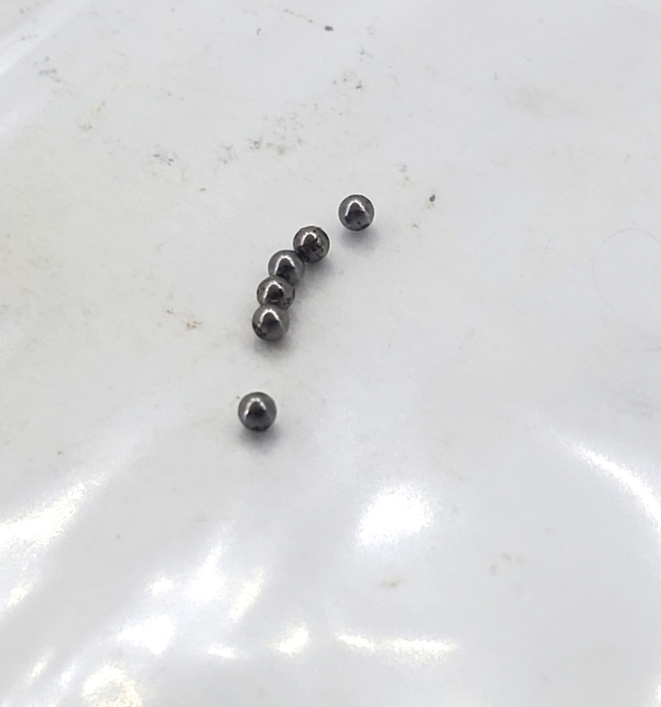 1x Thompson Center Later Rear Sight Elevation Ball Detent Hawken Muzzleloader TC