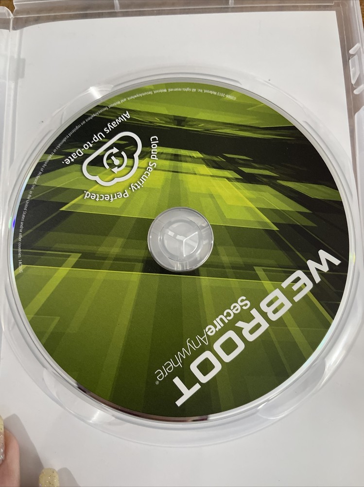 Webroot Secure Anywhere PC Software