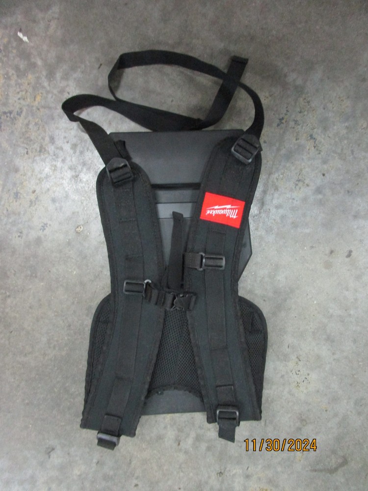 Milwaukee Tools Backpack Concrete Vibrator Frame Only