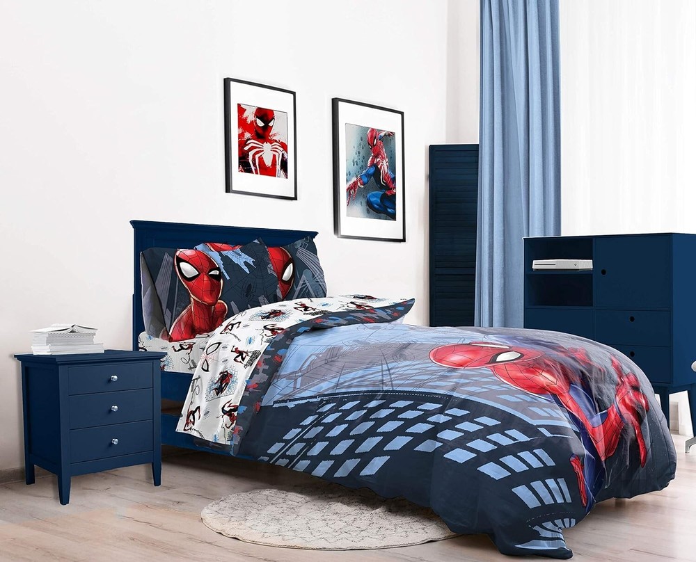boys spiderman comforter