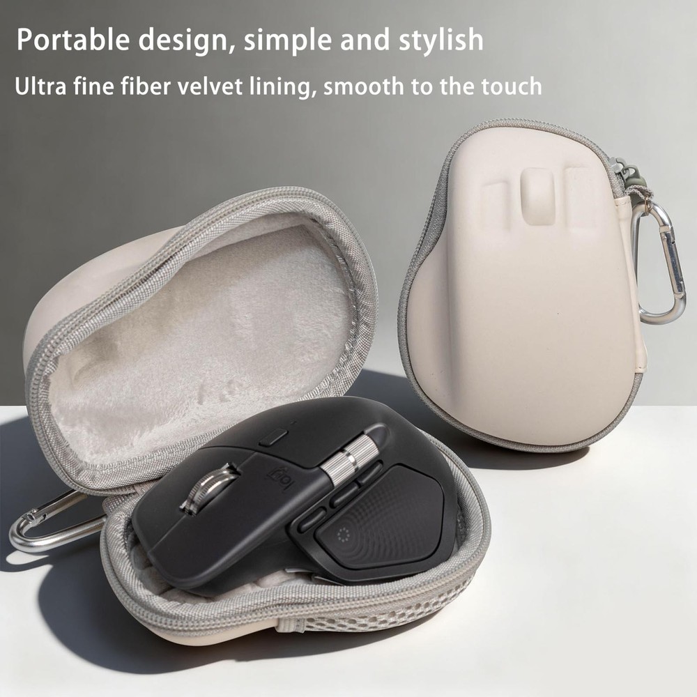 Hard Carrying Case Compatible with For Logitech MX Master 4/3S Wireless Mouse
