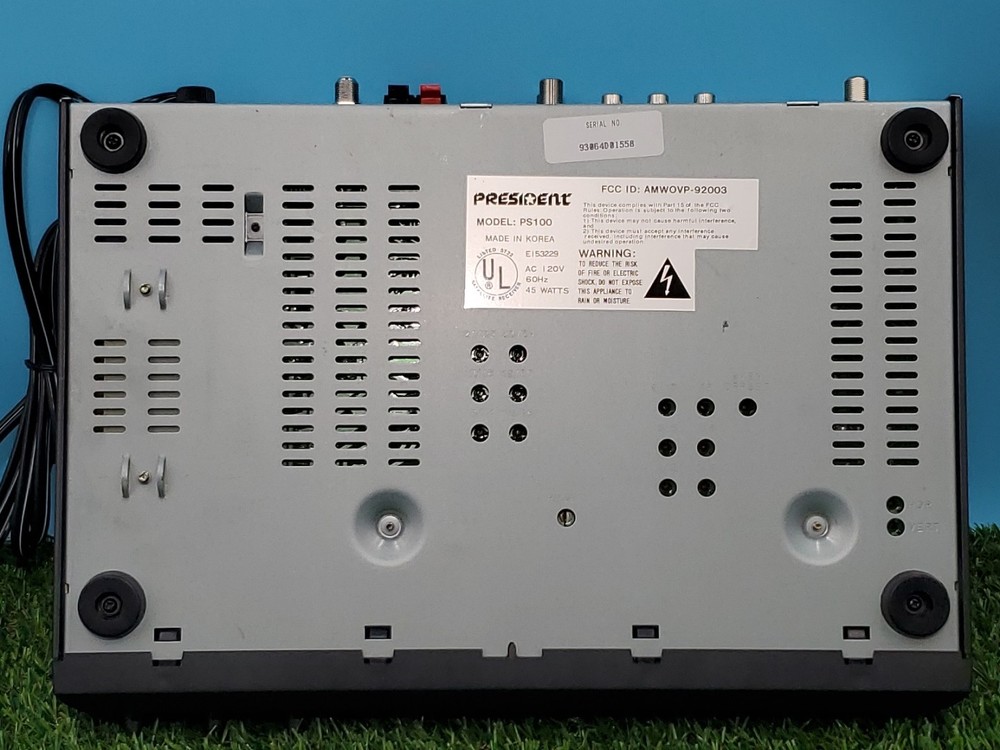 (Vintage 1992) PRESIDENT PS100 Block Down-Conversion Satellite Receiver