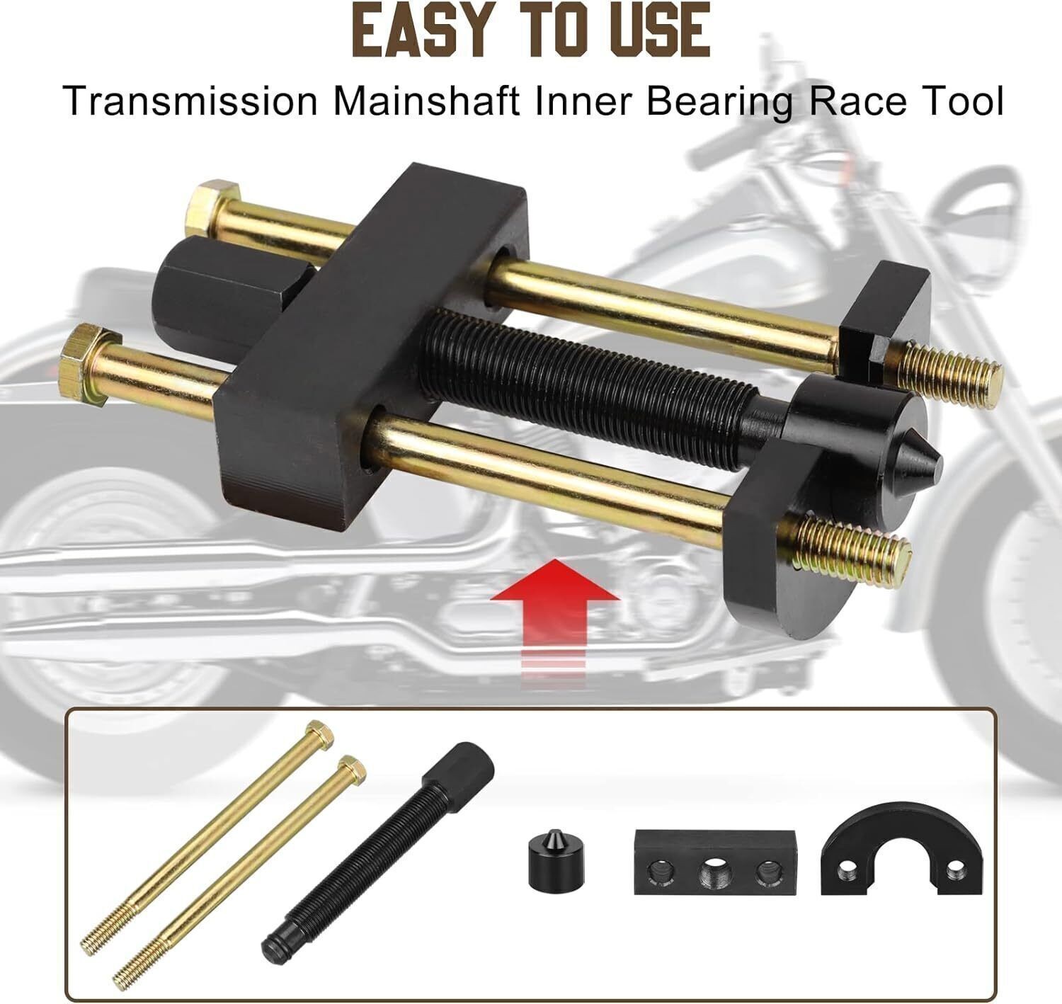 New Transmission Mainshaft Inner Bearing Race Puller Tool For Harley 34902-84