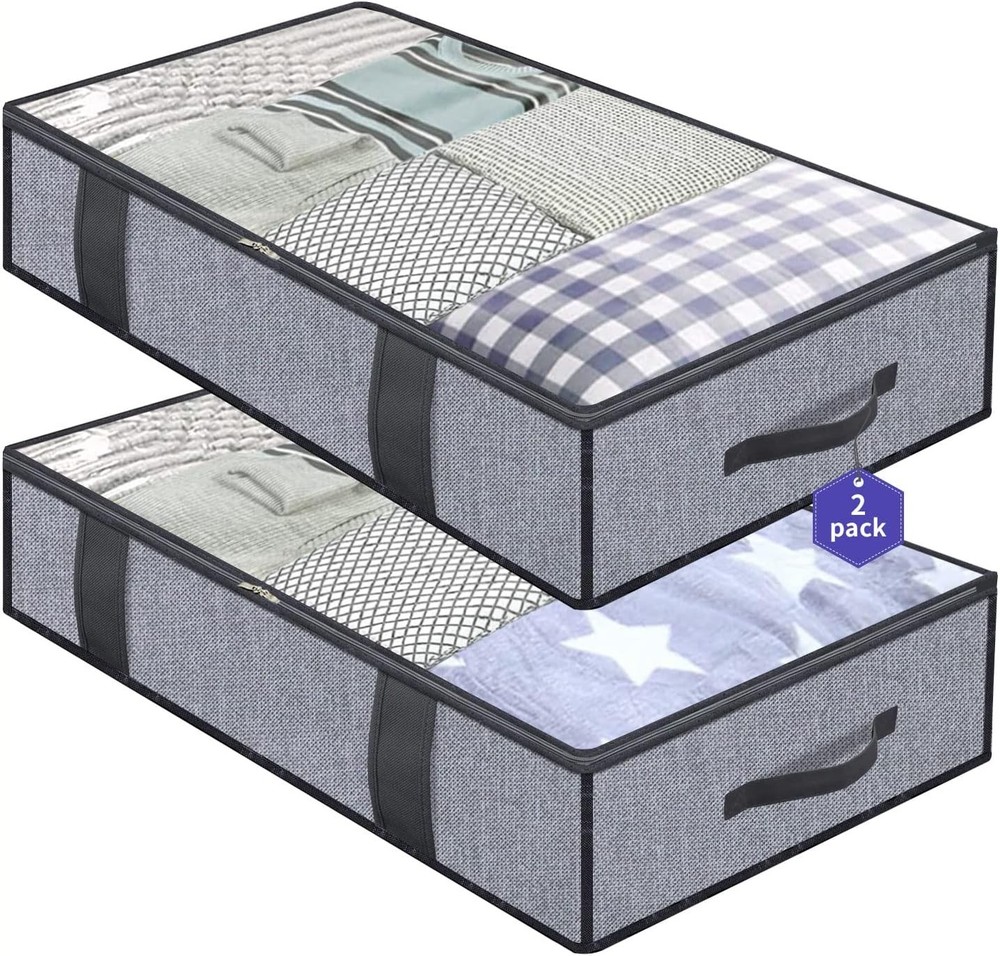 Foldable Underbed Bags - Blankets Clothes forters Stora Bag
