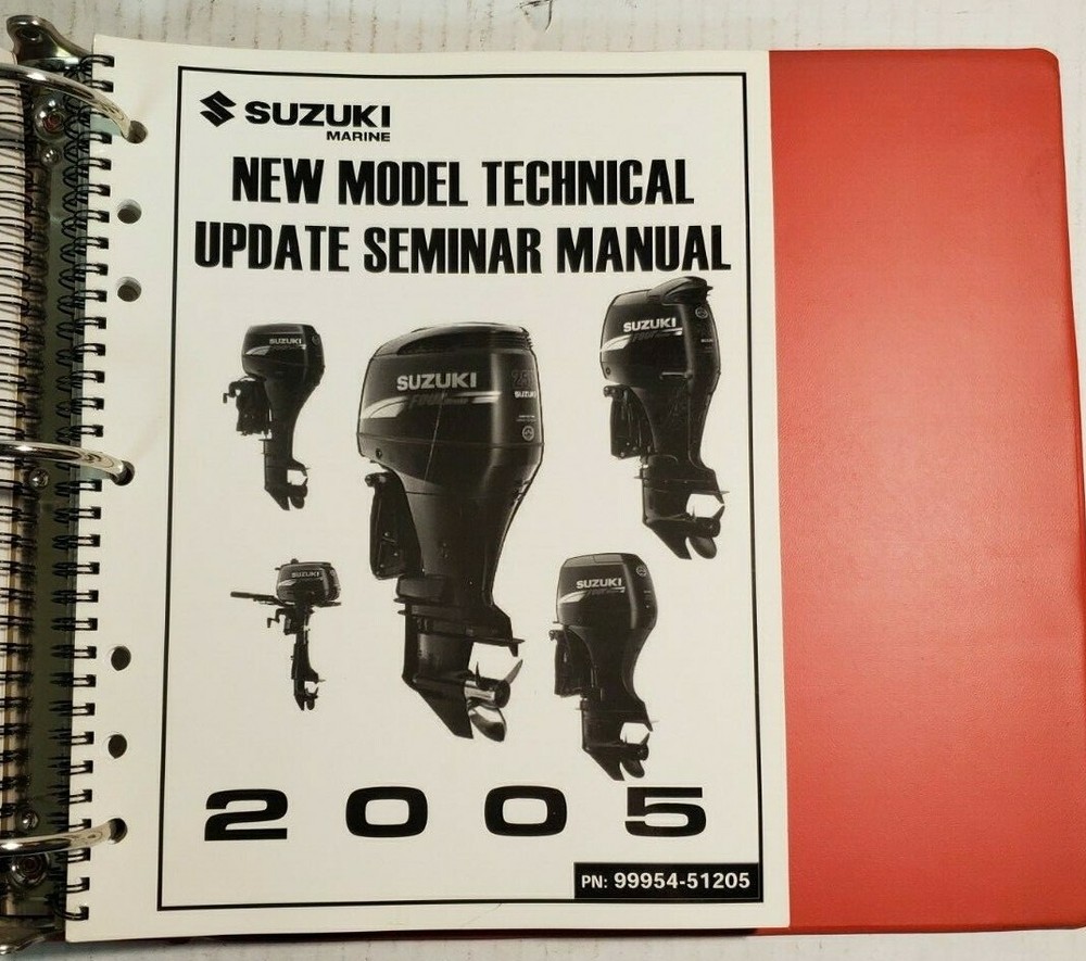 Suzuki Service Bulletins And Tech Seminar Updates With Binder