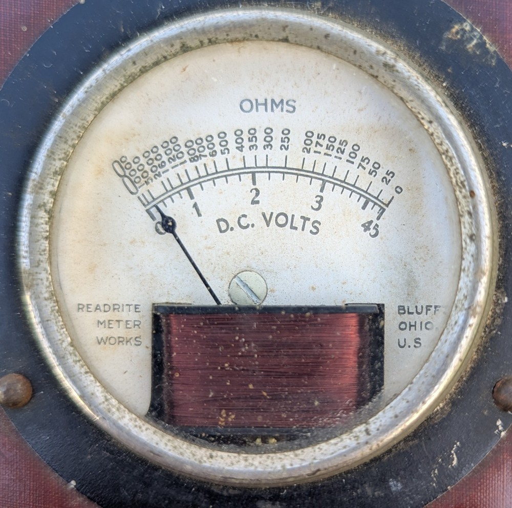 Electronic Multimeter Circa 1935 - Bakelite