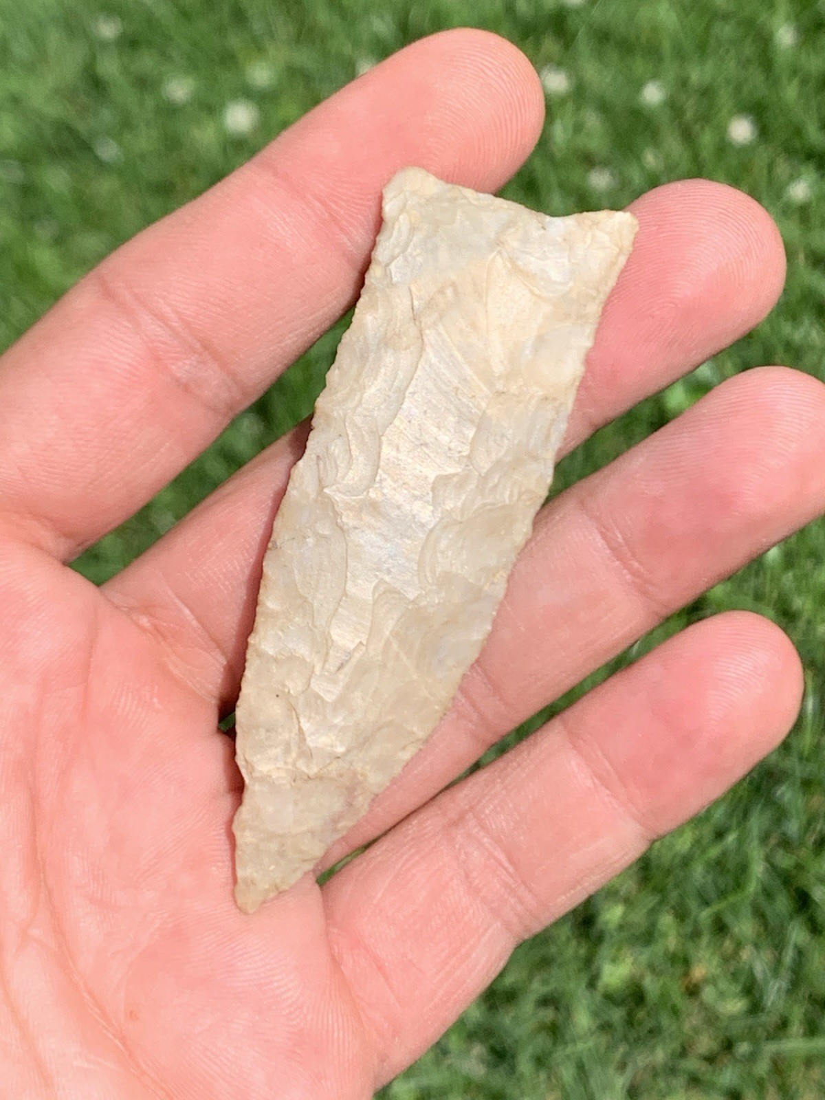 Authentic Copena Arrowhead 1 3/4 Inch Ohio Co Kentucky Glossy Boyle Chert