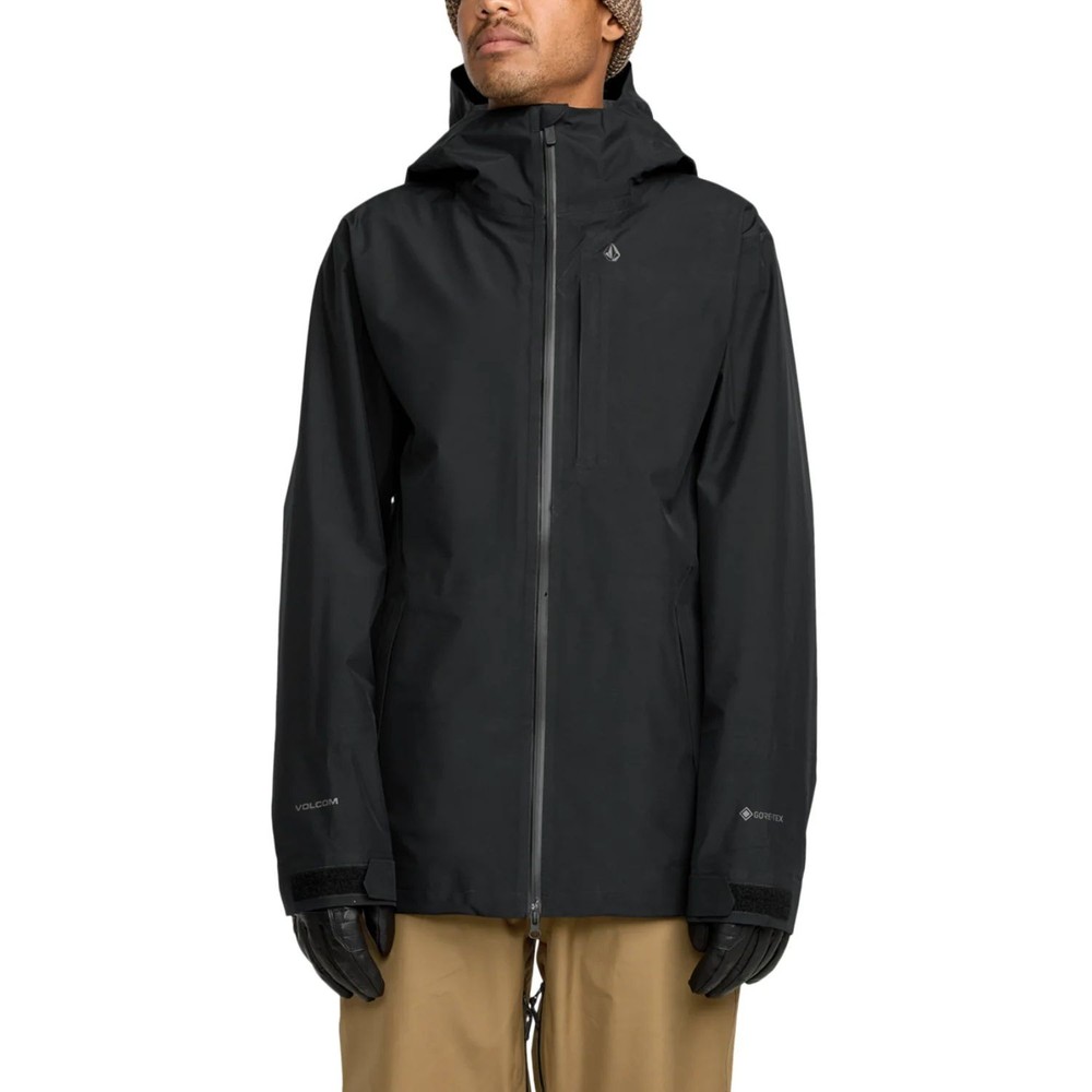 Volcom Tester 3L Gore-Tex Men's Winter Jacket, Black, Medium