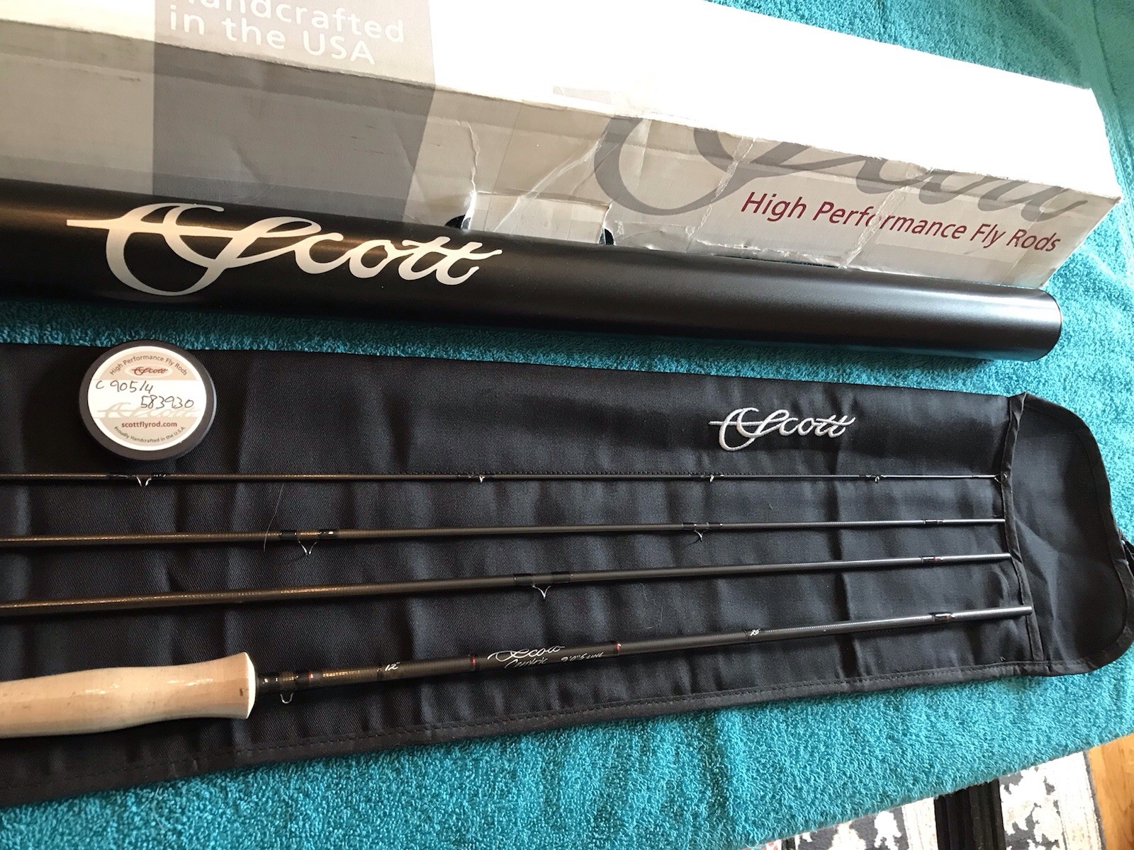 Scott Centric Fly Rod Brand New 905-4. 5 Weight
