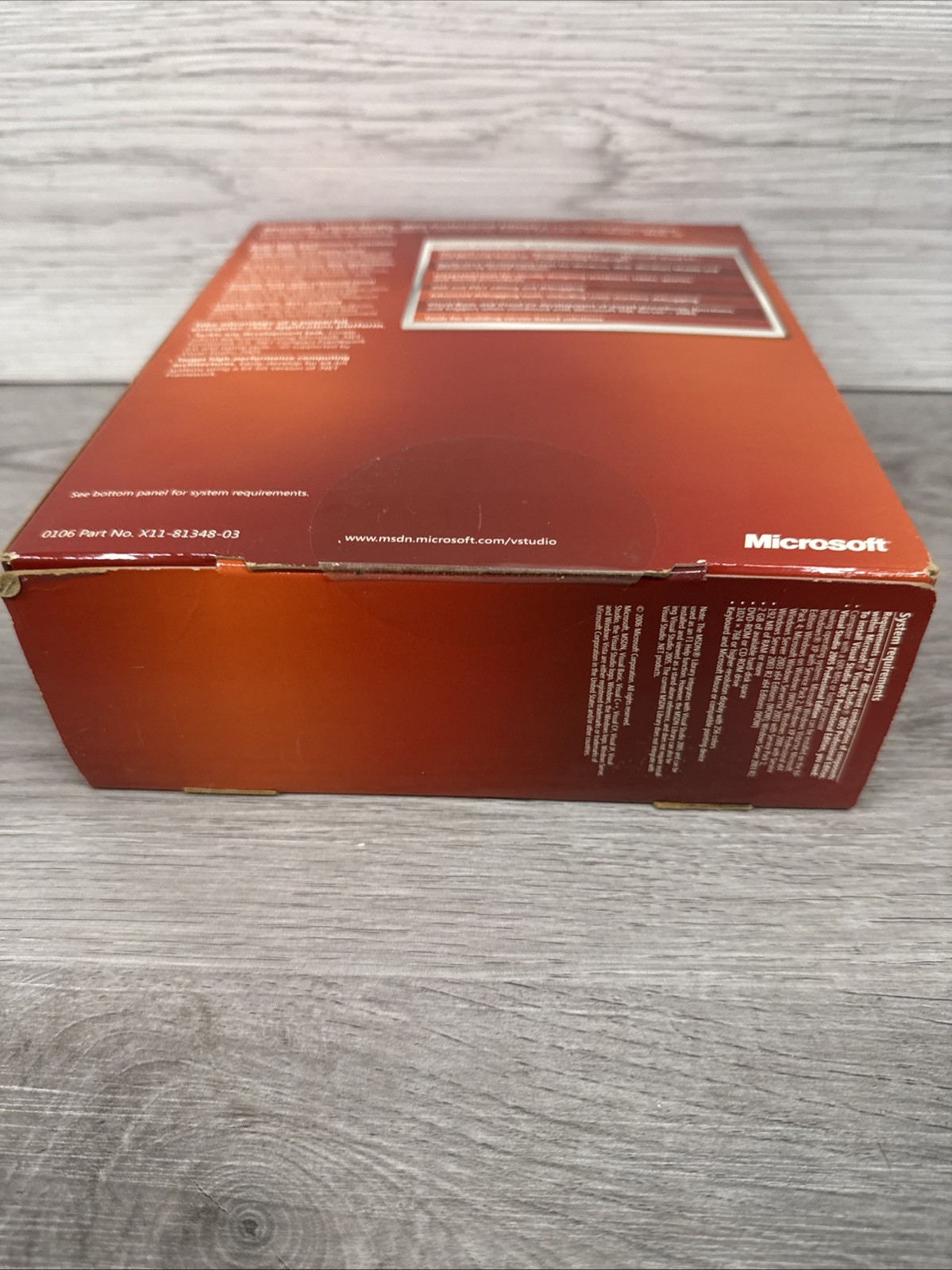 SEALED-Microsoft Visual Studio 2005 Professional Edition