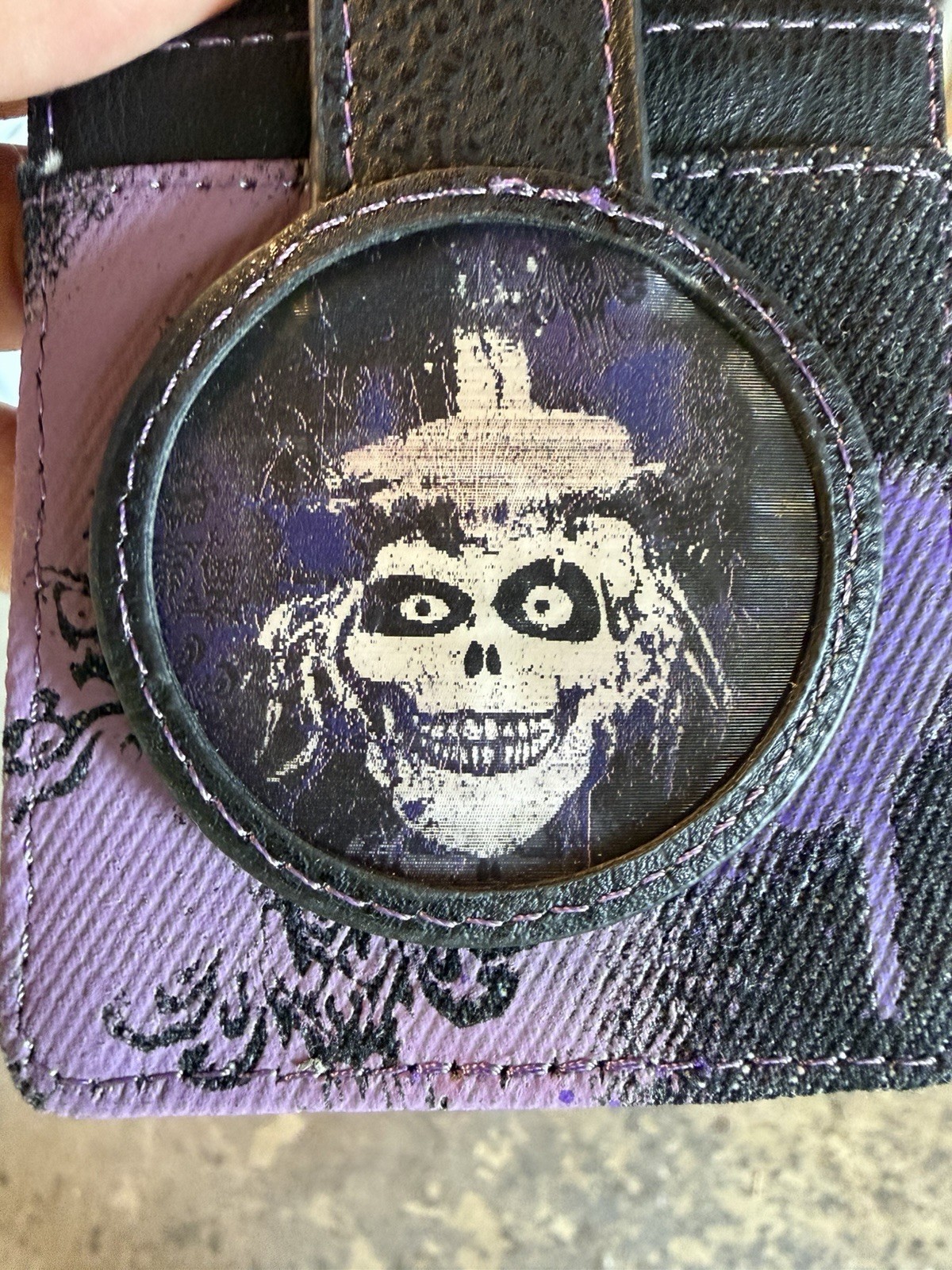 Disney Parks Hatbox Ghost Credit Card Wallet