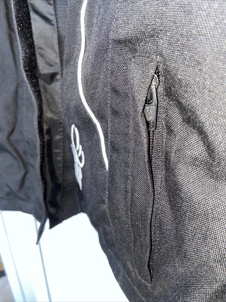 SQ Motorcycle Jacket Black Mens UKM