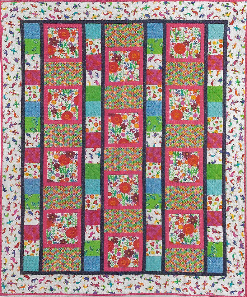 Parrott Party Quilt quilting pattern instructions