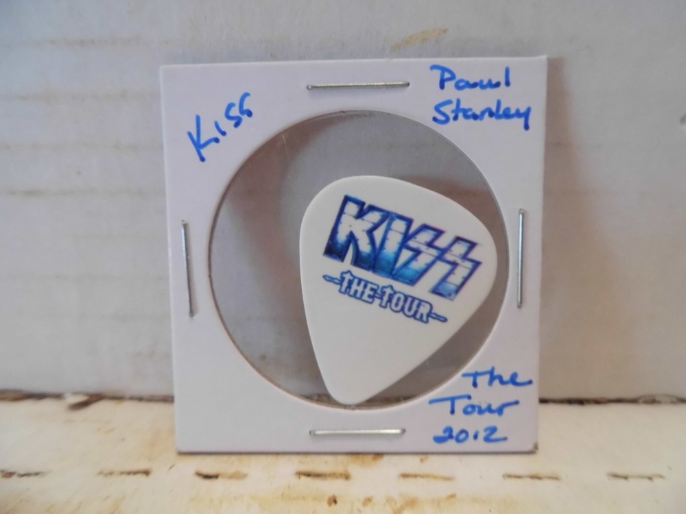 KISS "PAUL STANLEY" 2012 TOUR GUITAR PICK~READ DESCRIPTION (18~9)