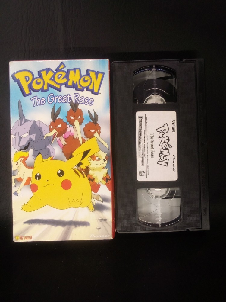 Pokemon The Great Race VHS 1998