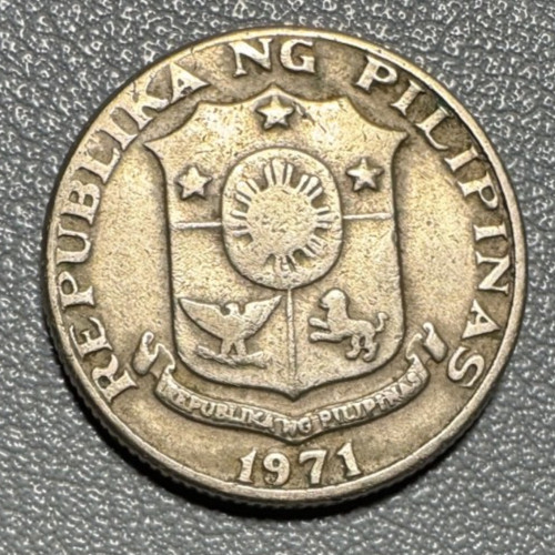 1971 Philippines 25 Sentimos coin -- Great condition