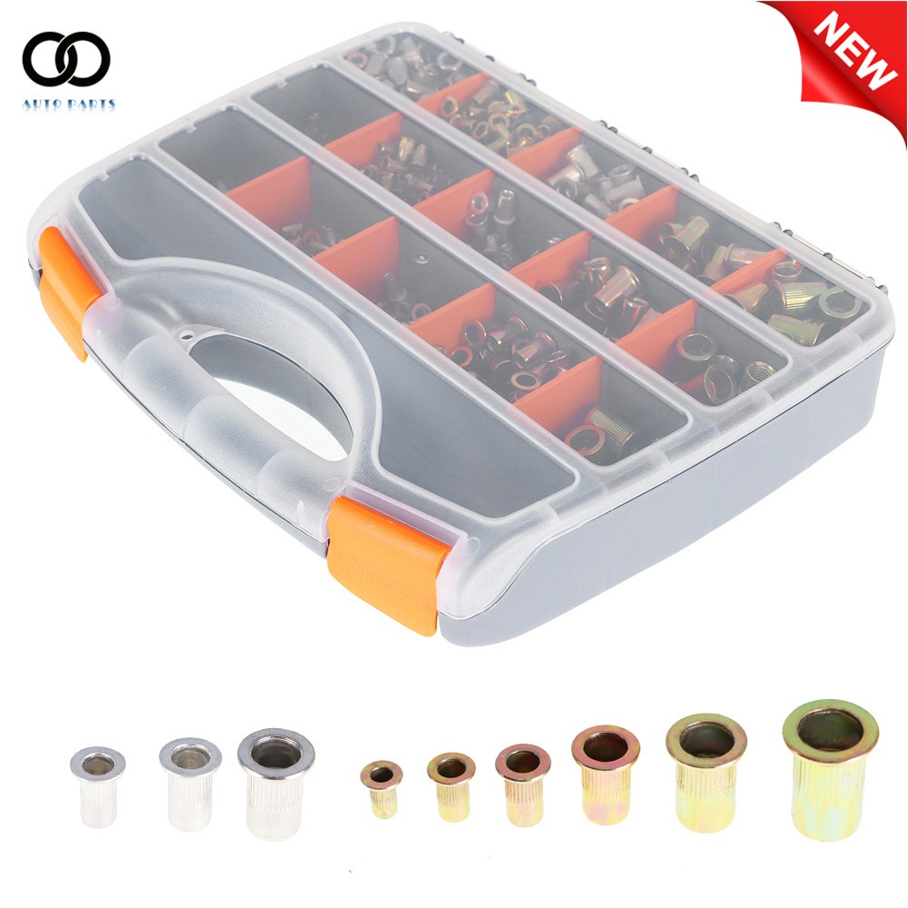 900Pcs Rivet Nut Gun M3-M10 Kit Rivnut Tool Nut Setter Thread Setting Nutsert