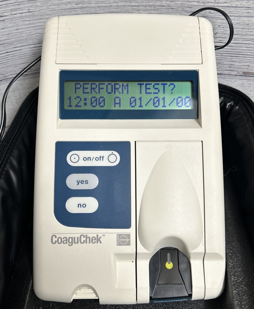 Boehringer Mannheim Roche Coague Check System For Prothrombin Time Self Testing