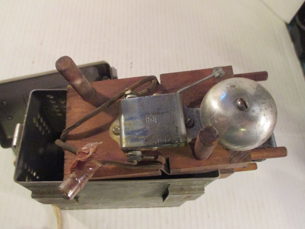 Thomas Edison ELECTRIC bell (intercom/phone?) vintage 40s-60s