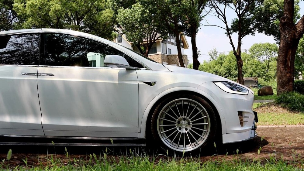 Tesla Model X Evolution Lowering Links Set 2013 To 2020 (Precision Adjustment)