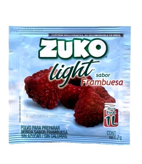 12-Pk Zuko Light Frambuesa/Raspberry  7g/.24oz