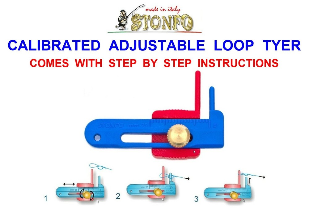 STONFO 76 ADJUSTABLE LOOP TYER FOR MATCH FEEDER FLOAT CARP FISHING HOOK HAIR RIG
