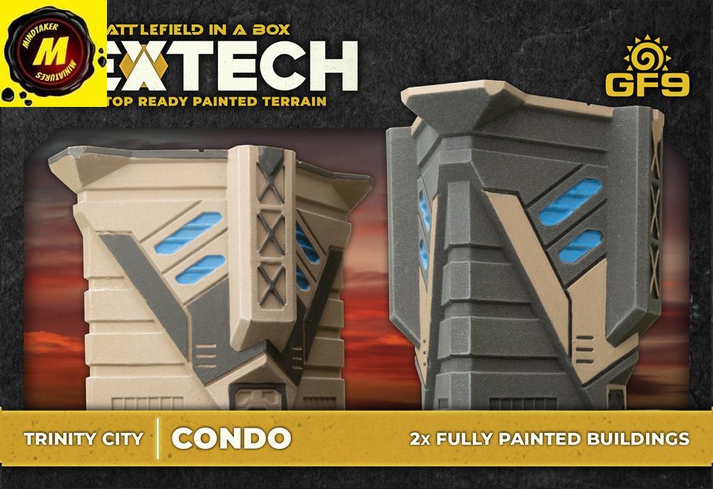 Hextech: Trinity City - Condo x2 - GF9 HEXT01 - Battletech