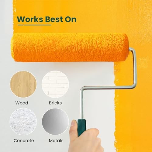 Paint Rollers, 5 Pack, 9 Inch Paint Roller Covers, Microfiber Paint Rollers,