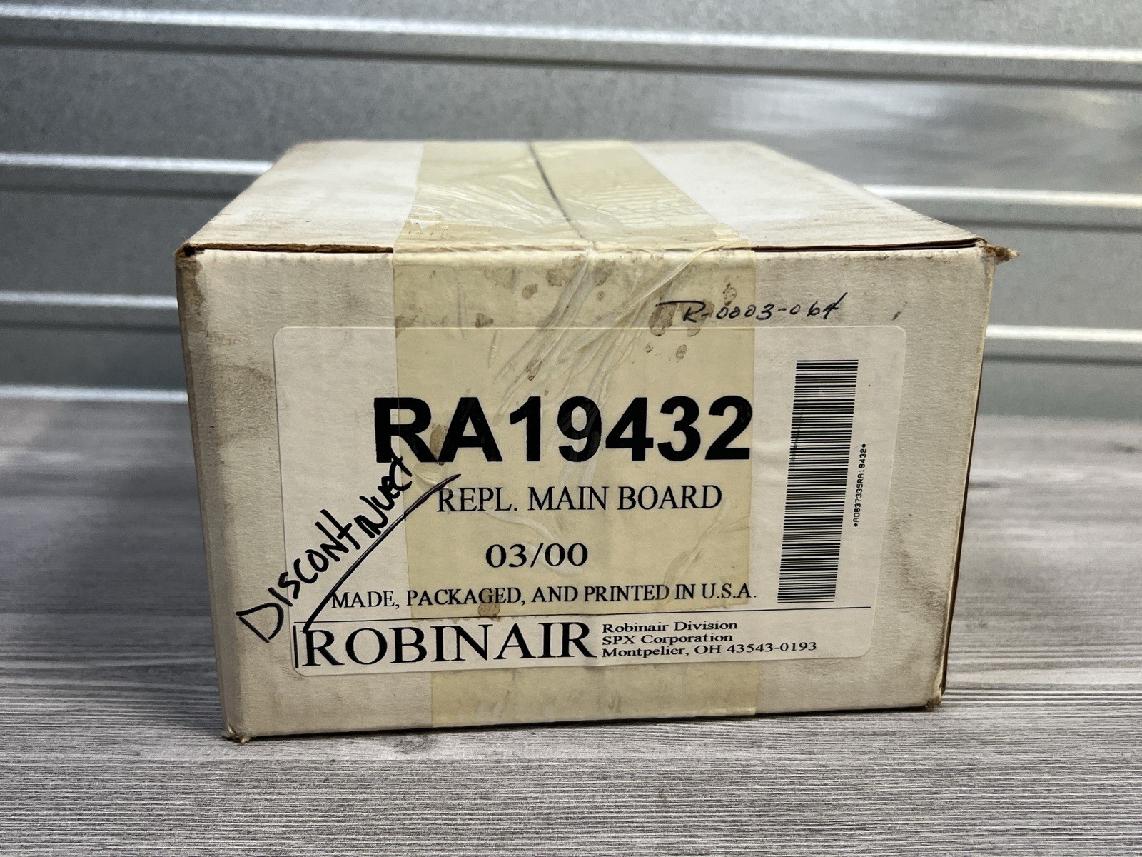 ROBINAIR RA19432 Main Circuit Board Replacement For 34700 17700A 700 Series NEW