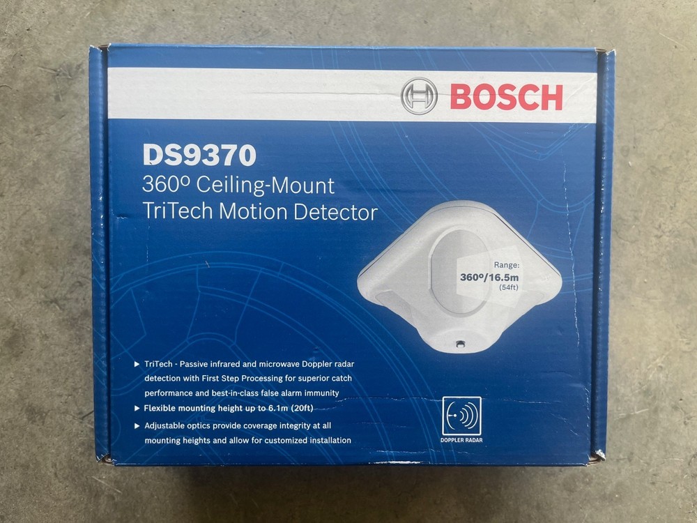 Bosch DS9370 360 Ceiling mount TriTech Motion Detector