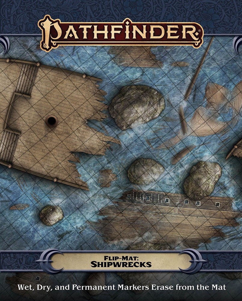 Pathfinder (RPG) Flip-Mat: Shipwrecks