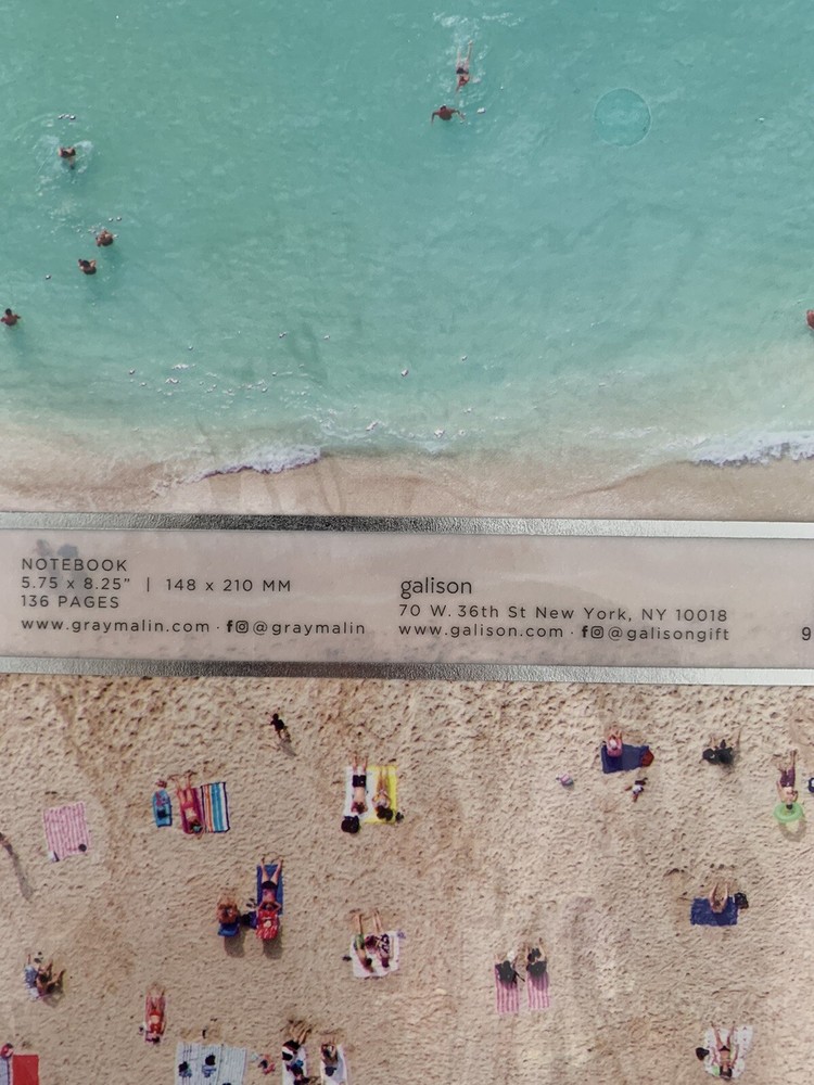 Gray Malin The Hawaii A5 Lined Notebook New