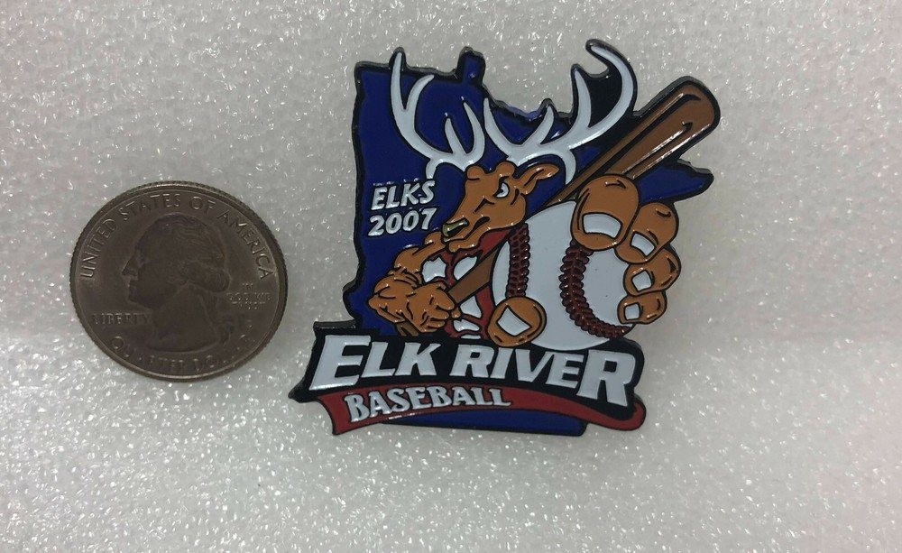 2007 Elk River Baseball Pin