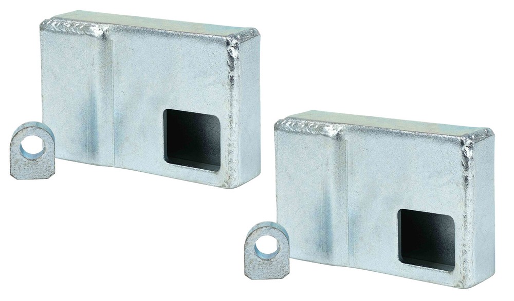 (2 Pack) Weld-on Shipping Cargo Container High Security Lock Box
