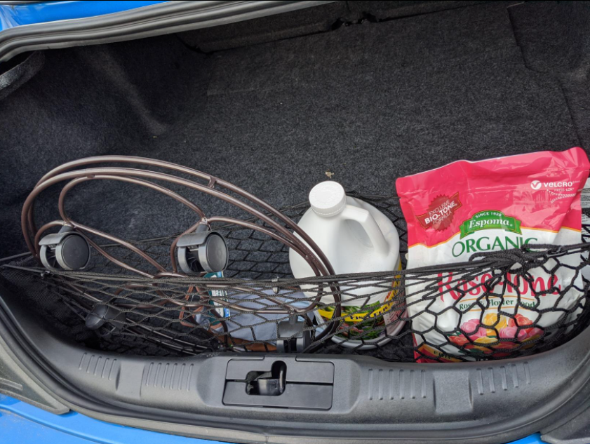 Rear Trunk Envelope Style Cargo Net for FORD MUSTANG 2015-2023 Brand New