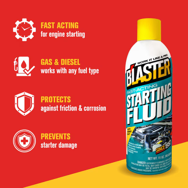 Blaster Starting Fluid 11 Ounce(s) Starting Fluid
