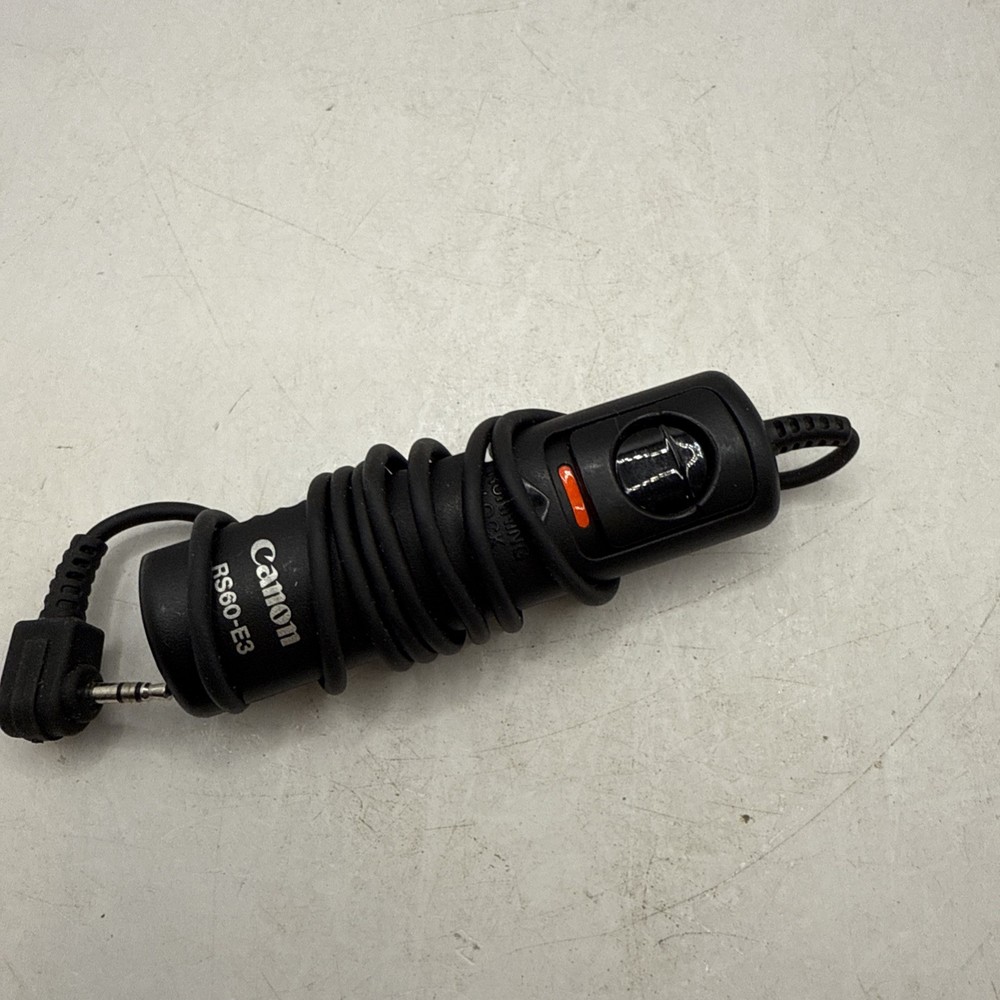 Canon RS60-E3 Remote Switch Shutter Release Cable for Canon DSLR Cameras