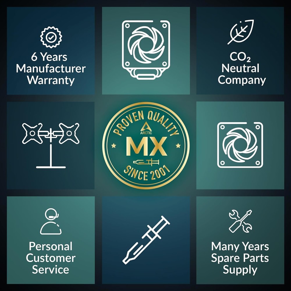 ARCTIC MX-7 (4 g) - Ultimate Performance Thermal Paste for CPUs, Consoles, Graph