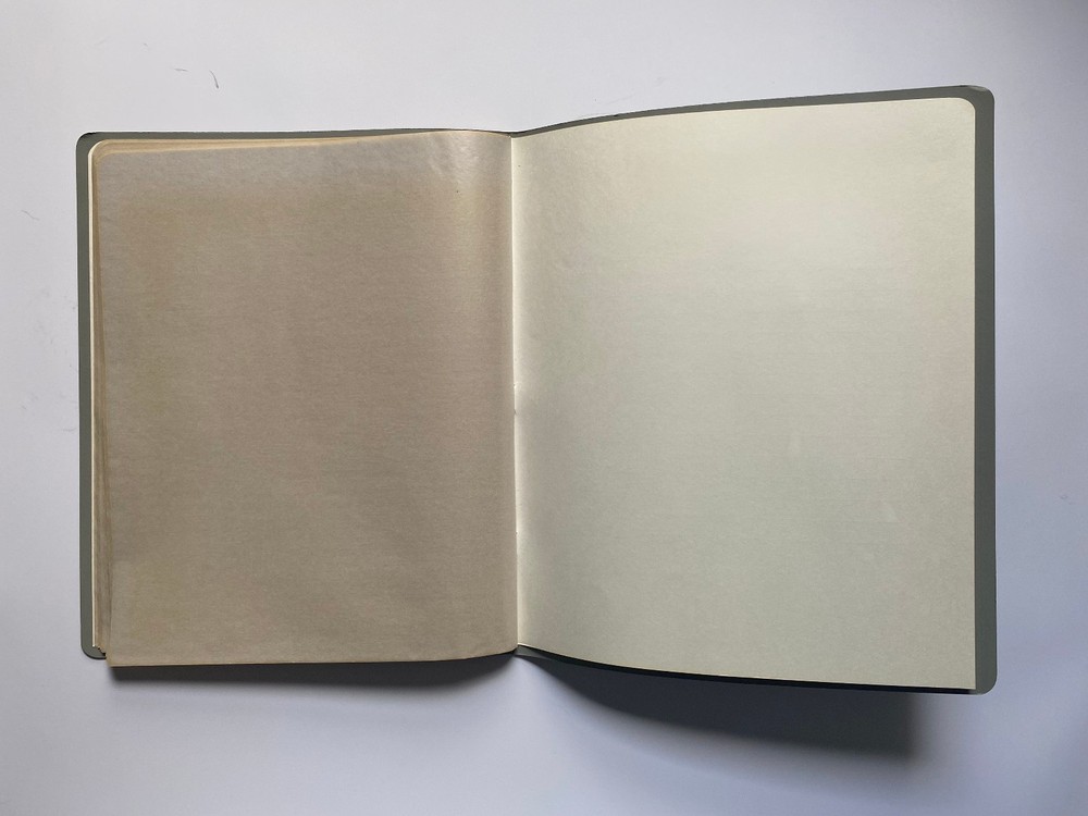 VINTAGE HARCO MINT SHEET FILE - CAPACITY 14 PAGES 3 POCKETS 11.5" x 9.5"