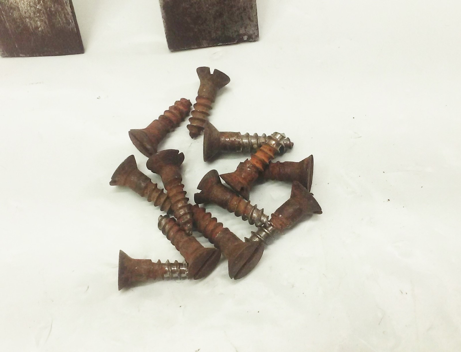 Vtg James swan beam drill press hand crank boring machine PARTS main beam strips